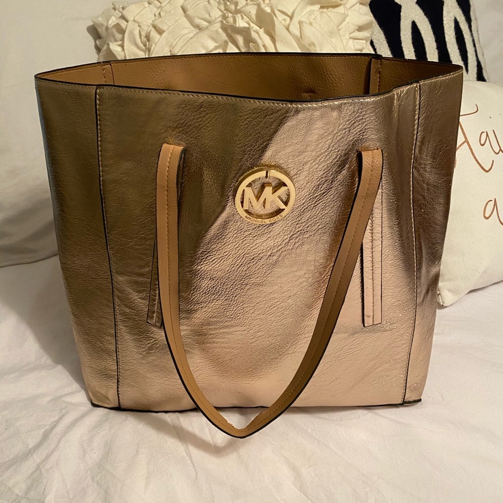 Michael Kors Rose Gold Tote